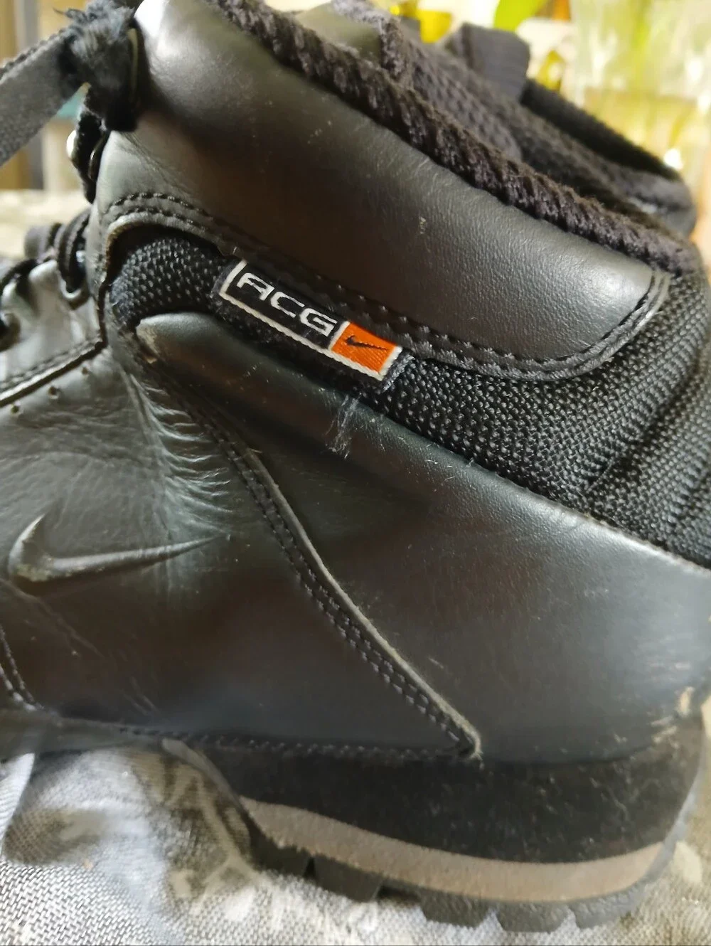 Nike Air Max ACG All Condition Men's Black Leather Trail Boots